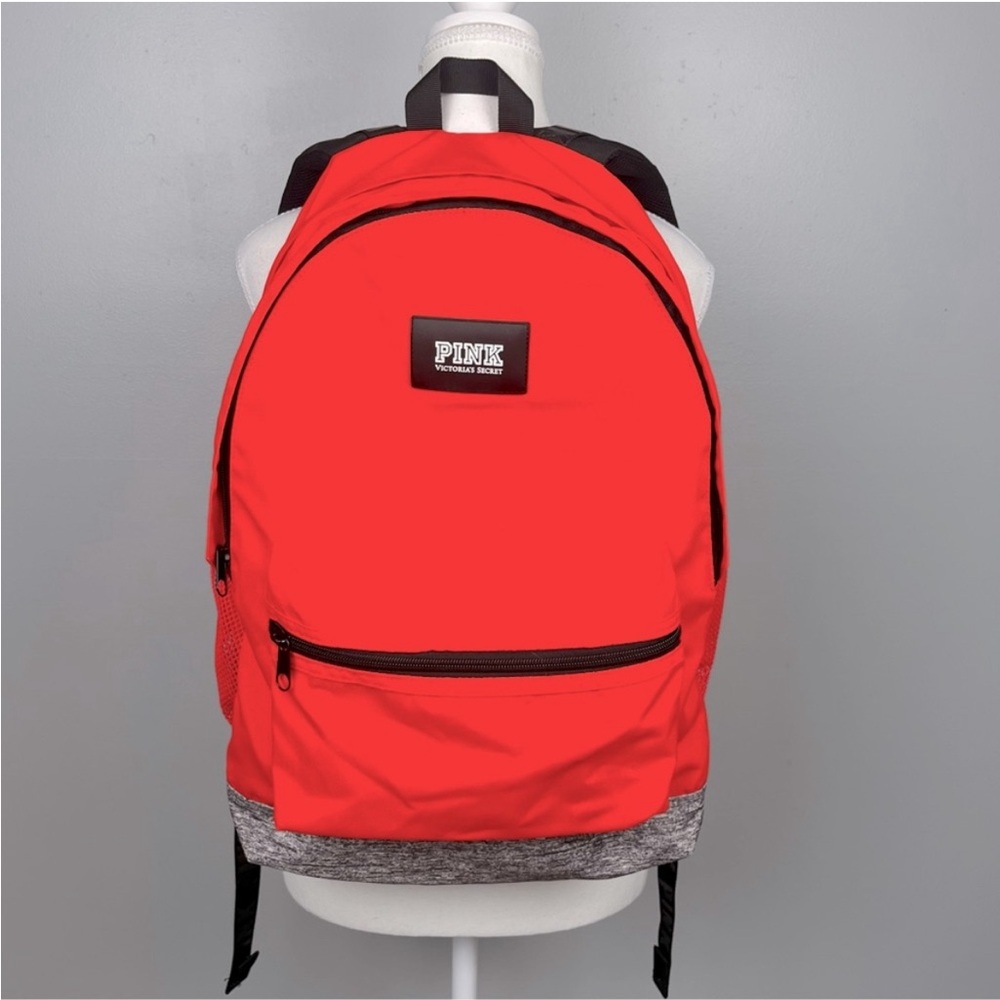 VGUC Victoria’s Secret PINK Multi-pocket Full Sized Backpack (18”x12”x7”)